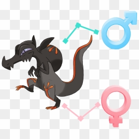 Go To Image - Pokemon Salandit Male Evolution, HD Png Download - snivy png