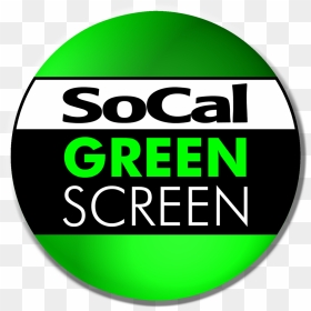 Socal Green Screen - Circle, HD Png Download - green screen png