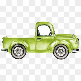 #watercolor #truck #lime #green #christmastruck #chevy - Free Red Truck Printables, HD Png Download - chevy truck png