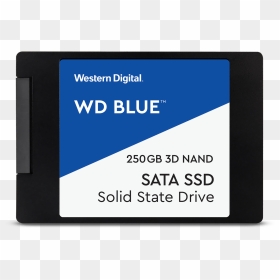 Wd Ssd 1tb Sata3 2.5 Blue 3d Nand, HD Png Download - western digital logo png