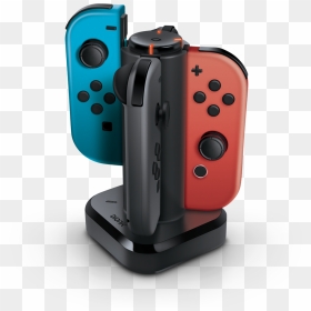 Tetra Power Charge Dock For Four Joy Con Controllers - Acessórios Nintendo Switch, HD Png Download - joycon png