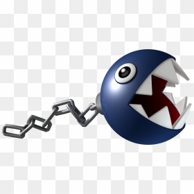 Chain Chomp - Mario Chain Chomp, HD Png Download - cadenas png