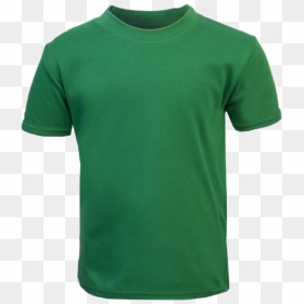 Plain Green T-shirt Png Download Image - Blank Green T Shirt Png, Transparent Png - green shirt png