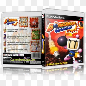 Sony Playstation 1 Psx Ps1 - Bomberman World Ps1 Capa, HD Png Download - ps1 png