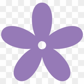 Purple Flower Clip Art Free Lavender Clipart - Lilac Flower Clip Art, HD Png Download - lavender flowers png