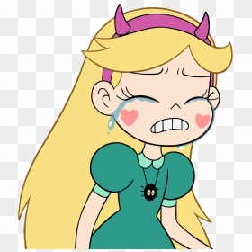 Brave Miss Star Ran Away - Star Butterfly Star Sad, HD Png Download - star butterfly png