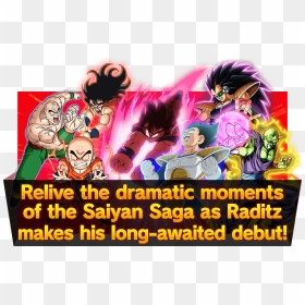 Contents - Cartoon, HD Png Download - raditz png