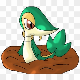 Snivy Sinking Deep In Quicksand - Snivy Sinking In Quicksand, HD Png Download - snivy png