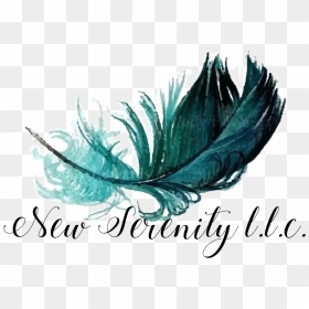 New Serenity L - Feather Png Watercolour, Transparent Png - serenity png