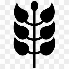 Branch With Leaves - Crest, HD Png Download - crest leaves png