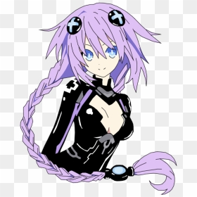 Purple Heart By Koko8-d3bldo7 - Hyperdimension Neptunia Purple Heart Fanart, HD Png Download - hyperdimension neptunia png