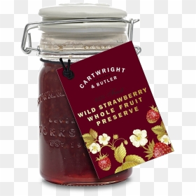 Cartwright & Butler Whole Fruit Strawberry Preserve, HD Png Download - butler png