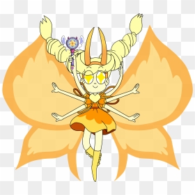 Star Butterfly - Star Vs The Forces Of Evil Star Butterfly Form, HD Png Download - star butterfly png