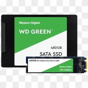 Western Digital Green Ssd - Wd Green 240gb Ssd Sata 2.5, HD Png Download - western digital logo png