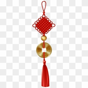Chinese Hanging Decor - Chinese Decorations Clip Art, HD Png Download - hanging ornament png