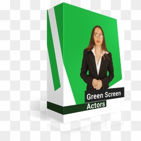 Green Screen Actors - Chroma Key, HD Png Download - green screen png