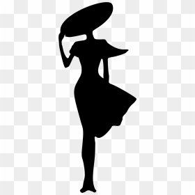 Lady Silhouette, HD Png Download - lady silhouette png