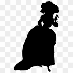 Transparent Lady Silhouette Clipart - Silhouette, HD Png Download - lady silhouette png