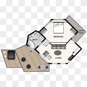Floor Plan Tree House , Png Download - Simple Tree House Floor Plans, Transparent Png - treehouse png