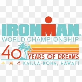 Ironman 40 Years Of Dreams , Png Download - Ironman World Championship, Transparent Png - dreams png