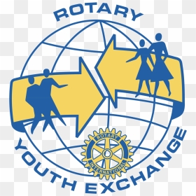 Rotary Youth Exchange Logo Png, Transparent Png - rotary logo png