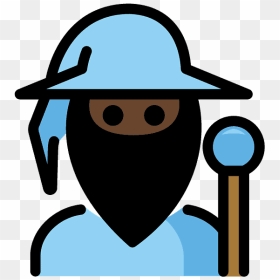 Man Mage Emoji Clipart - Clip Art, HD Png Download - mage png