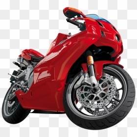 Motorcycle Transparent Red, HD Png Download - rouge png