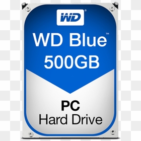 500gb Wd Blue Wd5000aakx, 7200 Rpm, Sata 6gb/s, 16mb - Western Digital, HD Png Download - western digital logo png