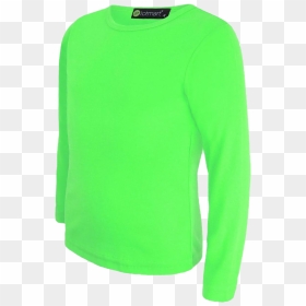 Plain Green T-shirt Png Photo - Long-sleeved T-shirt, Transparent Png - green shirt png