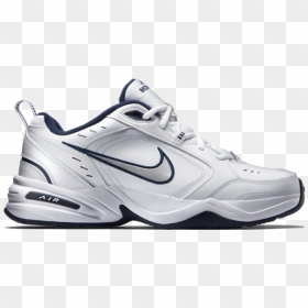 Nike Men"s Air Monarch Iv White/metallic Silver - Air Monarch No Background, HD Png Download - monarch png