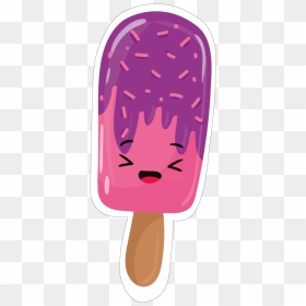 Transparent Ice Cream Bar Png - Ice Cream Cartoon Sticker, Png Download - ekans png