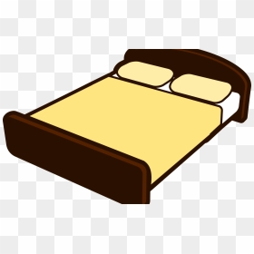 Tan Rectangle Cliparts - Bed Clipart Png, Transparent Png - bed.png