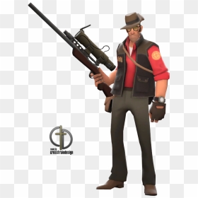 Sniper From Team Fortress 2, HD Png Download - tf2 spy png