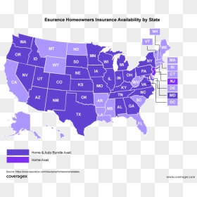 Final 2016 Electoral Map, HD Png Download - esurance logo png