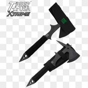 Xtreme Battle Tomahawk Military Tactical Axe, , Panther - Serrated Blade, HD Png Download - tomahawk png