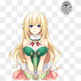 Render Vert / Green Heart Hyperdimension Neptunia - Vert Neptunia, HD Png Download - hyperdimension neptunia png