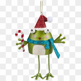Frog With Dangling Legs - Christmas Ornament, HD Png Download - hanging ornament png