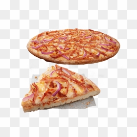 Sicilian Pizza Fast Food Focaccia Tarte Flambée - California-style Pizza, HD Png Download - pepperoni pizza slice png