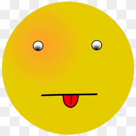 Smiley With Tongue Out Svg Clip Arts - Smiley, HD Png Download - smiley face .png