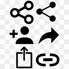 Share Icons - Partager, HD Png Download - share icons png