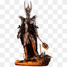 The Lord Of The Rings Sauron Premium Format Figure - Lord Of The Rings Sauron Figure, HD Png Download - lotr png