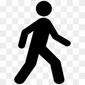 Man Walking Clip Art, HD Png Download - person symbol png