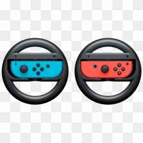 Joy Con Wheel Pair - Controller Png Mario Kart, Transparent Png - joycon png