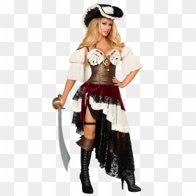 Pirate Girl Halloween Costume, HD Png Download - halloween costume png