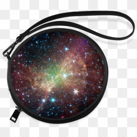 Tumblr Backgrounds Space Round Makeup Bag - Dumbbell Nebula, HD Png Download - tumblr backgrounds png