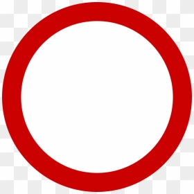 Red Circle, HD Png Download - ring icon png