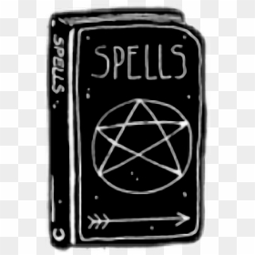 #book #spell #witchcraft - Illustration, HD Png Download - spell book png