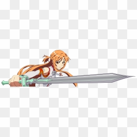Image Of Asuna Die-cut - Asuna Destello Veloz, HD Png Download - knight sword png