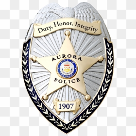 Cops Png , Png Download - Aurora Police Department Badge, Transparent Png - cops png