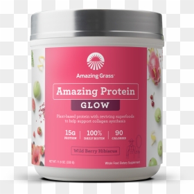 Amazing Grass Amazing Protein Glow, Wild Berry Hibiscus, - Amazing Grass Amazing Protein Glow, HD Png Download - wild grass png